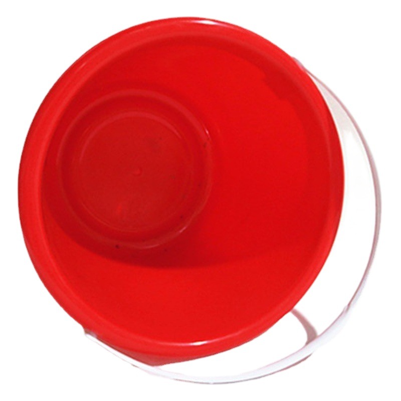 Spot Plastic Colorful Bucket Art Bucket Fishing Bucket Small Bucket Kidsren's Satchel Round Toy Beach Bucket