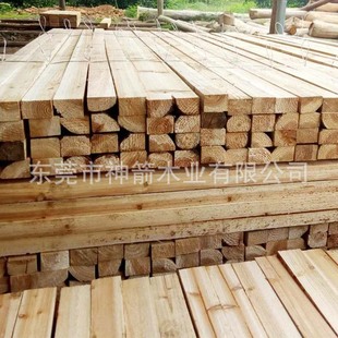 Fir Wood Squares, Guangdong Construction Site Construction Wood Squares with Four Sides Visible, High, Reusable, Long-Term Supply from Manufacturers