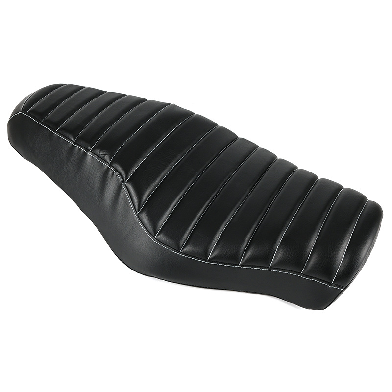 Suitable for Harley 883N 1200 X48 Modified One-Piece Seat Cushion 04-22 Front and Rear Integrated Thickeneded Double Seat