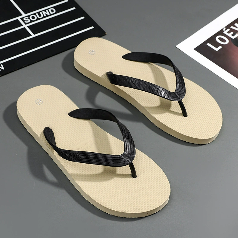 Летние повседневные износостойкие тапочки для мужчин, летняя нескользящая мужская верхняя одежда, персонализированные сандалии, шлепанцы для мужчин, пляжные шлепанцы для мужчин