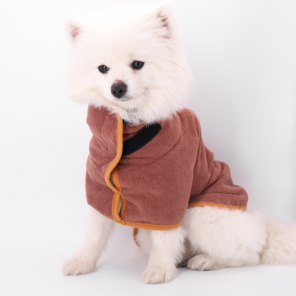 Toalla absorbente transfronteriza para mascotas, Toalla de baño para perros, albornoz grueso de secado rápido para perros, limpieza de baño, necesidades diarias al por mayor