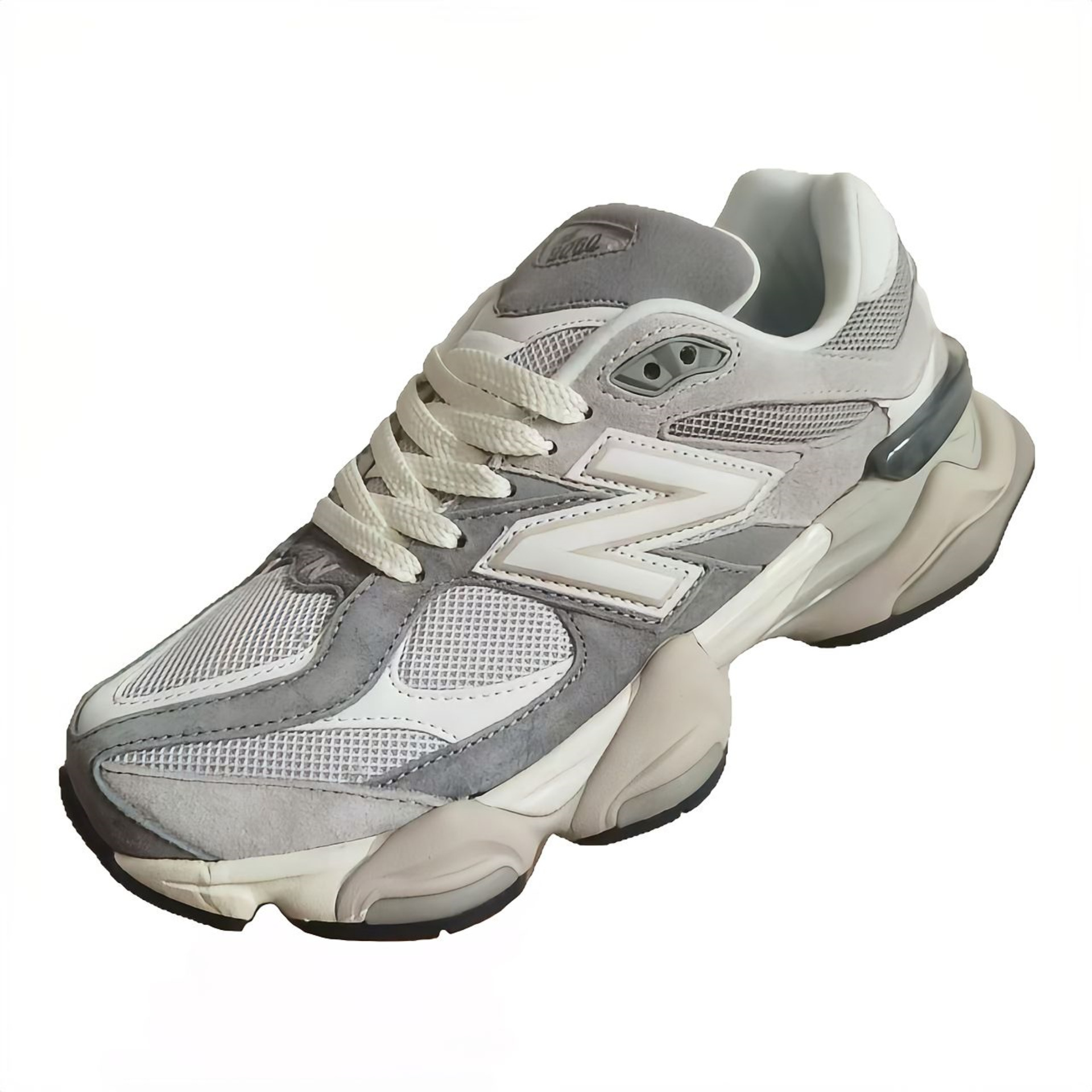 莆田純正NB9060小象蹄ユニセックスレトロカップルスポーツカジュアル高品質ランニングシューズ