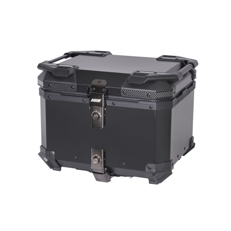 45L55Lmjw Supreme Edition Quick Release Motorcycle Aluminum Alloy Tail Box Electric Vehicle Trunk Side Box Waterproof Storage