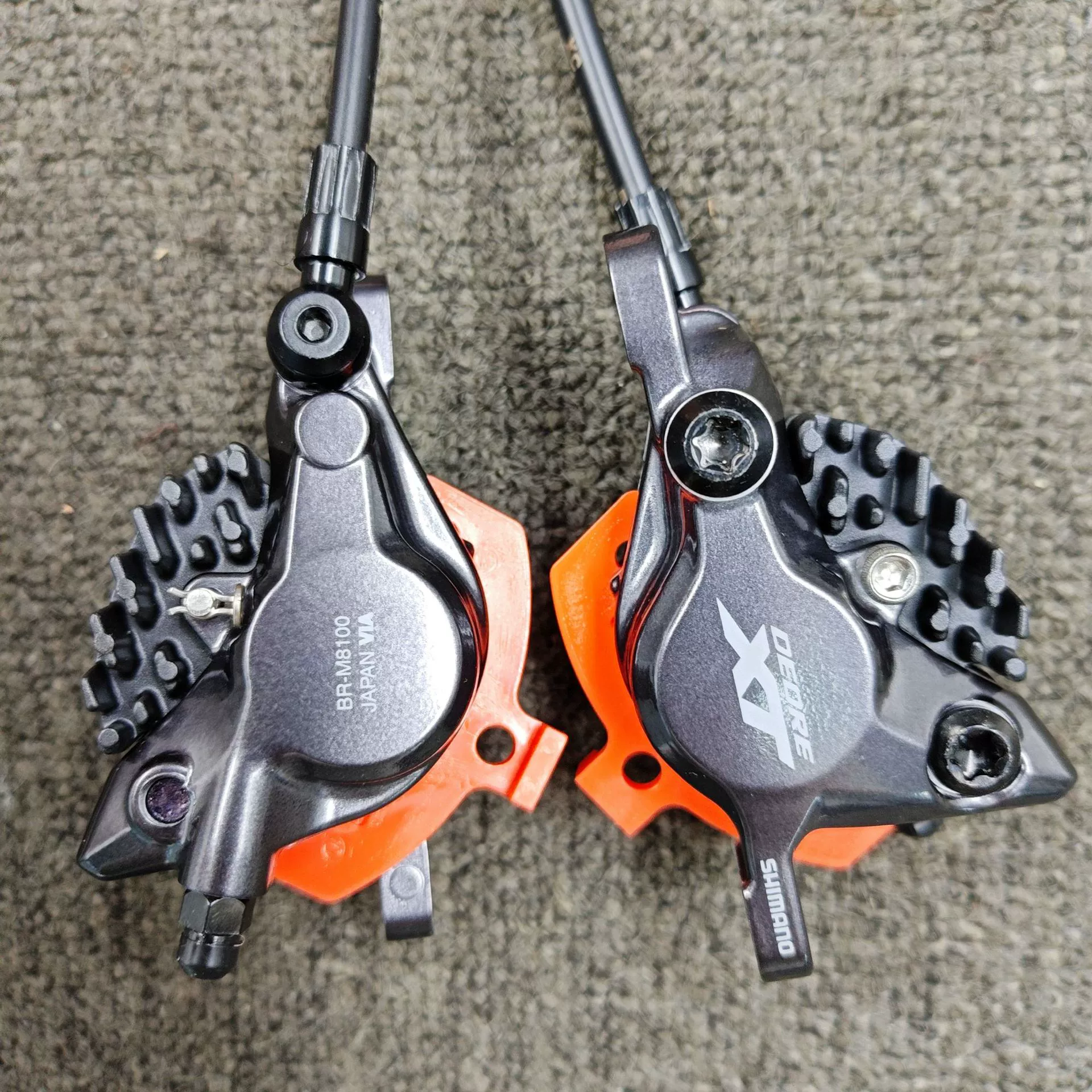SHIMANO ШИМАНО ШИМАНО XT M8100 масляный тормоз смола охлаждать