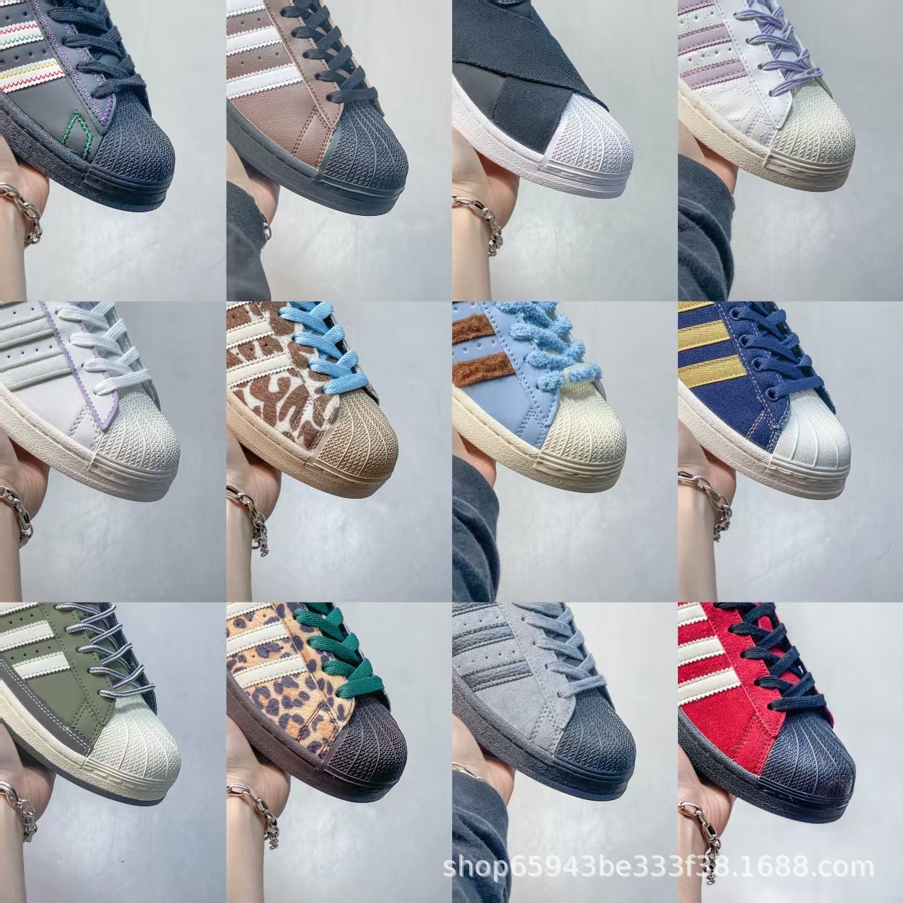 Cross-border Putian export sneakers, superstar series, versatile, shock-absorbing, non-slip, and durable athletic running shoes