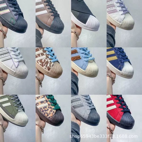 Cross-border Putian export sneakers, superstar series, versatile, shock-absorbing, non-slip, and durable athletic running shoes