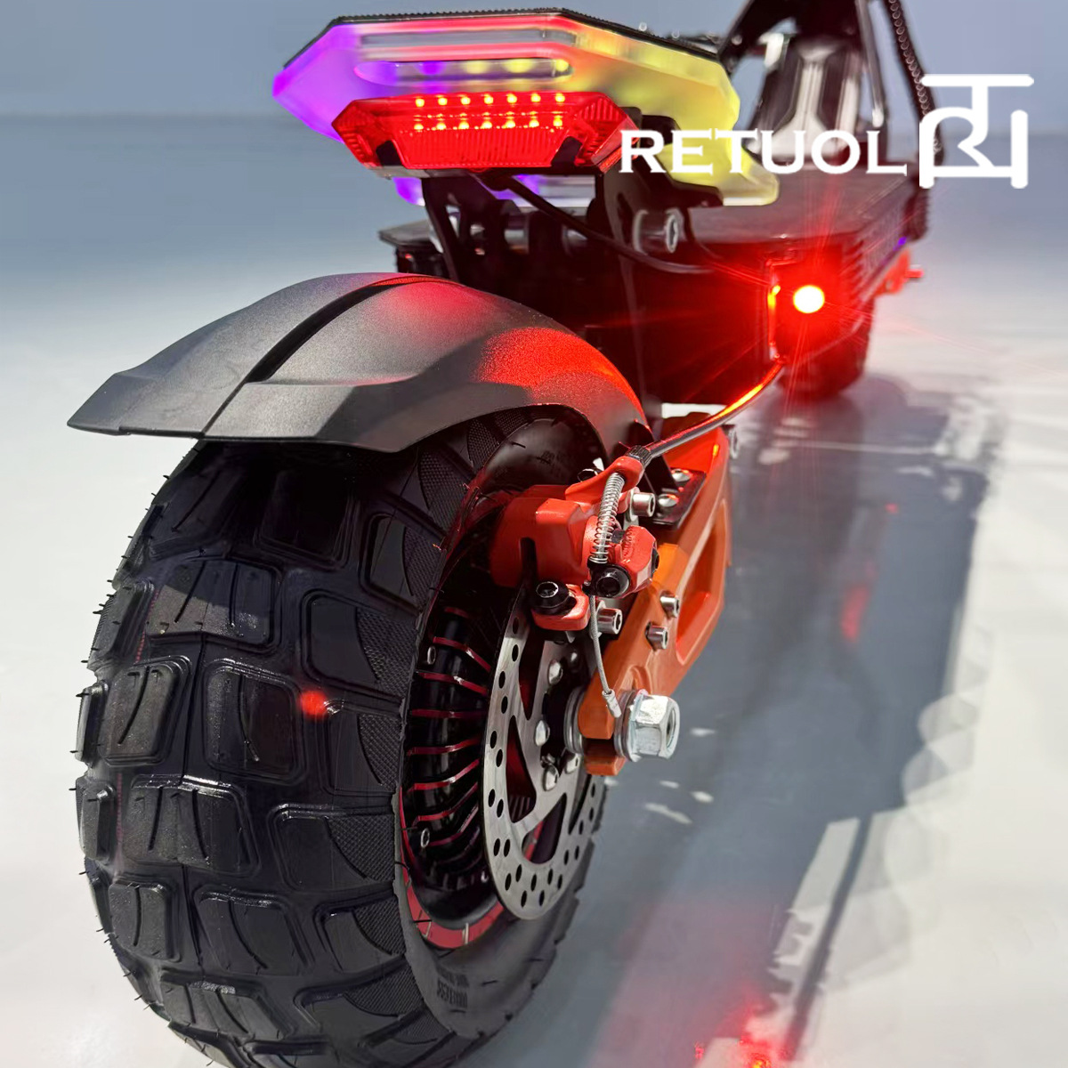 Retuol 10.5-Inch 60V Dual-Drive Electric Scooter Foldable Mobility Scooter Portable Dropshipping