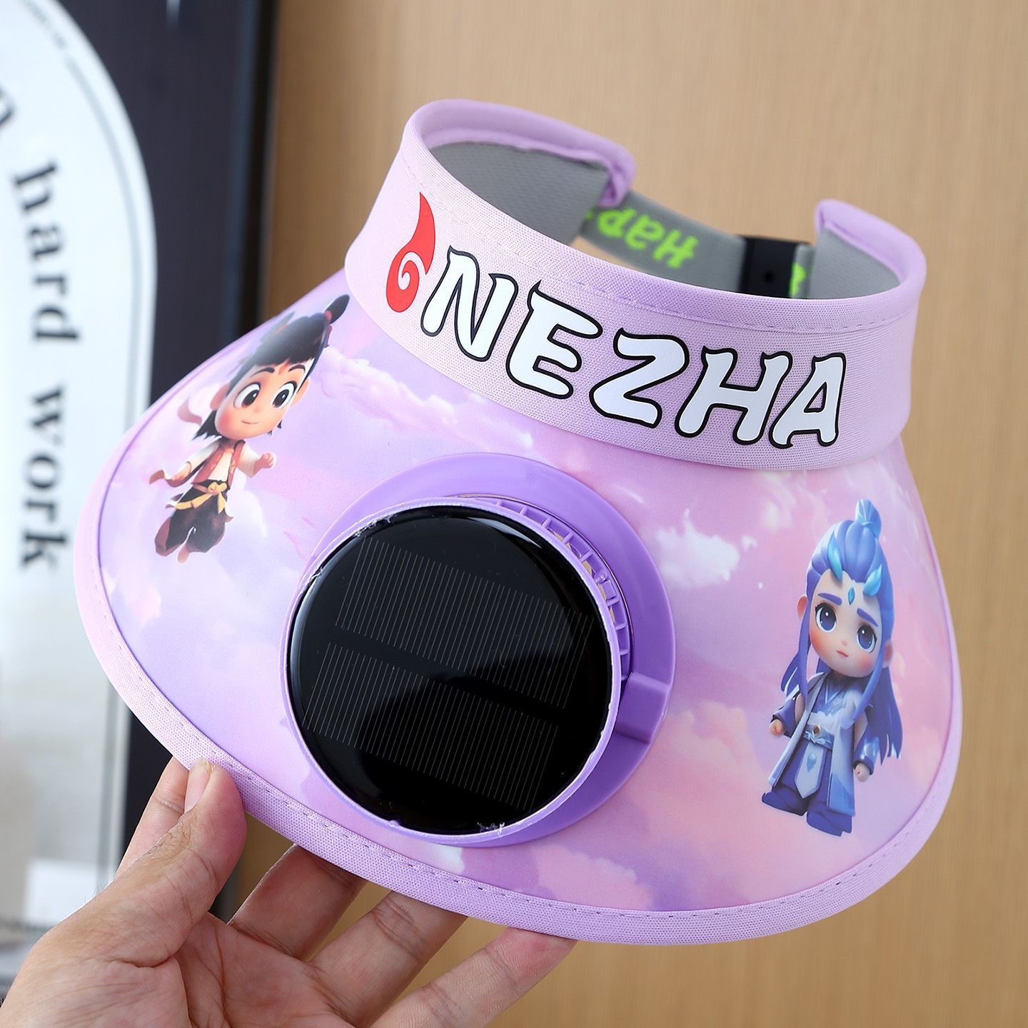 업그레이드 모델 [나자 솔라팬캡] - 퍼플