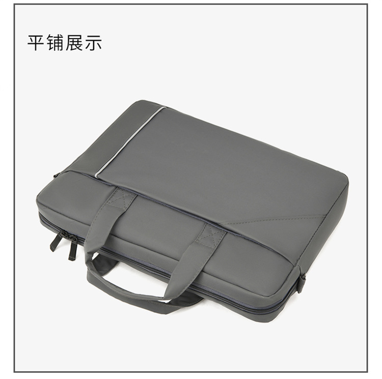 Notebook bag and handbag are suitable for Lenovo, Huawei, Apple, Dell, HP, ASUS, business trip briefcases, and can be carried diagonally on one shoulder undefined