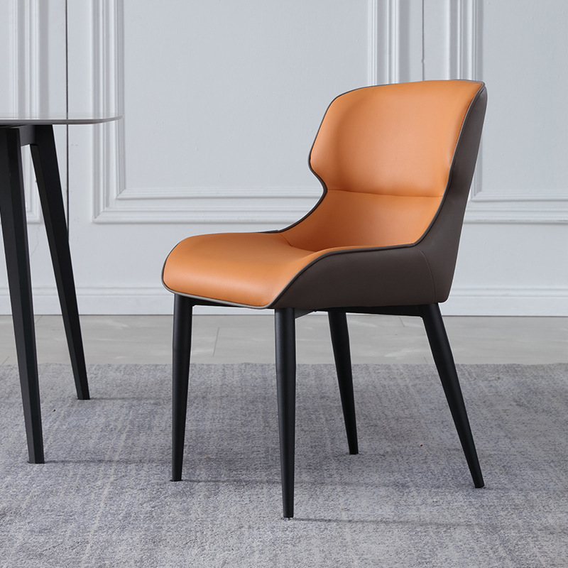 Moderna celebridad de Internet, mesa de comedor y silla de losa de lujo simple y ligera, hogar pequeño apartamento, mesa de arroz rectangular, mesa y silla italiana