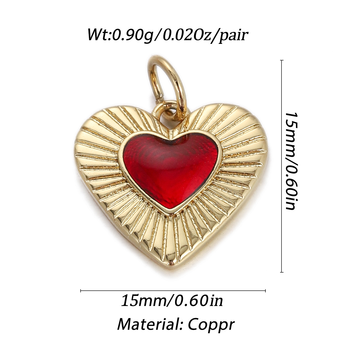 5g Weight Pendant, Chain Jewelry Making Type Copper Chain Material 1 Piece Quantity Holiday, Daily Occasion Copper Material Portrait, Heart Shape Pattern Unisex Gender Plating Design Retro, Simple Style Style 1 Piece Copper Portrait Heart Shape Pendant Chain 6