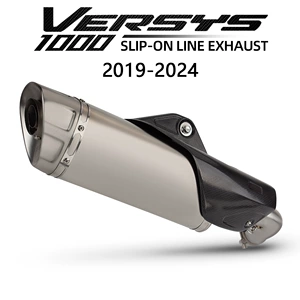Kawasaki Versys1000 üçün paslanmayan polad orta hissə R1 quyruq qaz borusu