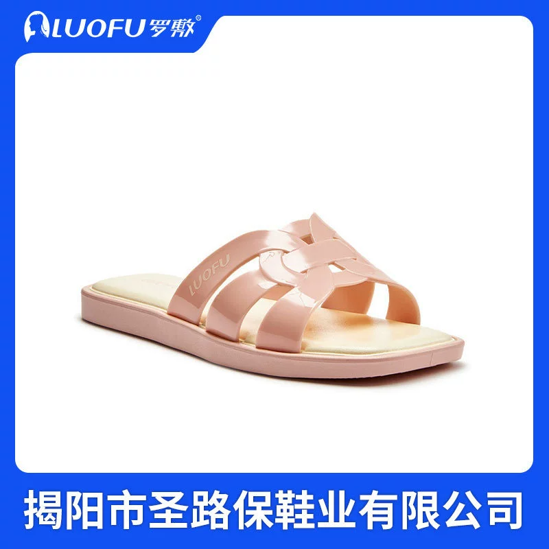 Тапочки Luofu Luo Shi, новые, женские, домашние, антивандальные, для улицы, модные, универсальные, для мам, для холодной погоды, партия F2330L