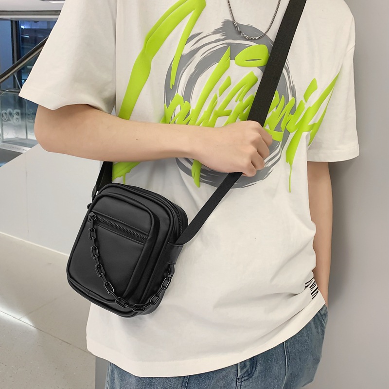 Men's casual one-shoulder bag