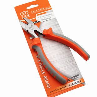 Shanghai Huiyi Three-circle Tool American Zebra Diagonal Pliers Electrician Pliers Diagonal Pliers Diagonal Nose Pliers 6inch