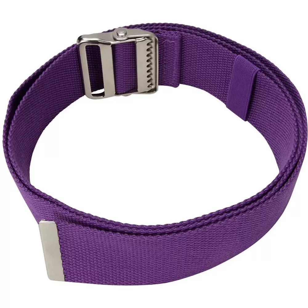 보라색 금속 버클