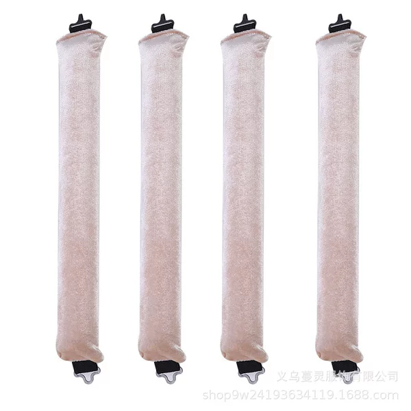 Cross-Border Manufacturer Curling Tool 3-Hook Sleep Curling Rod Heatless Curling Iron Large Wave Hair Curling Tool