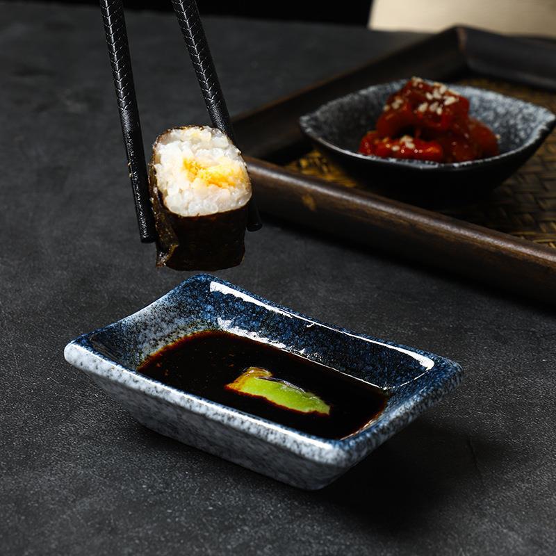 醬油碟可愛創意調味碟家用日式陶瓷碟子醋碟蘸料餐具豆皿小菜碟子