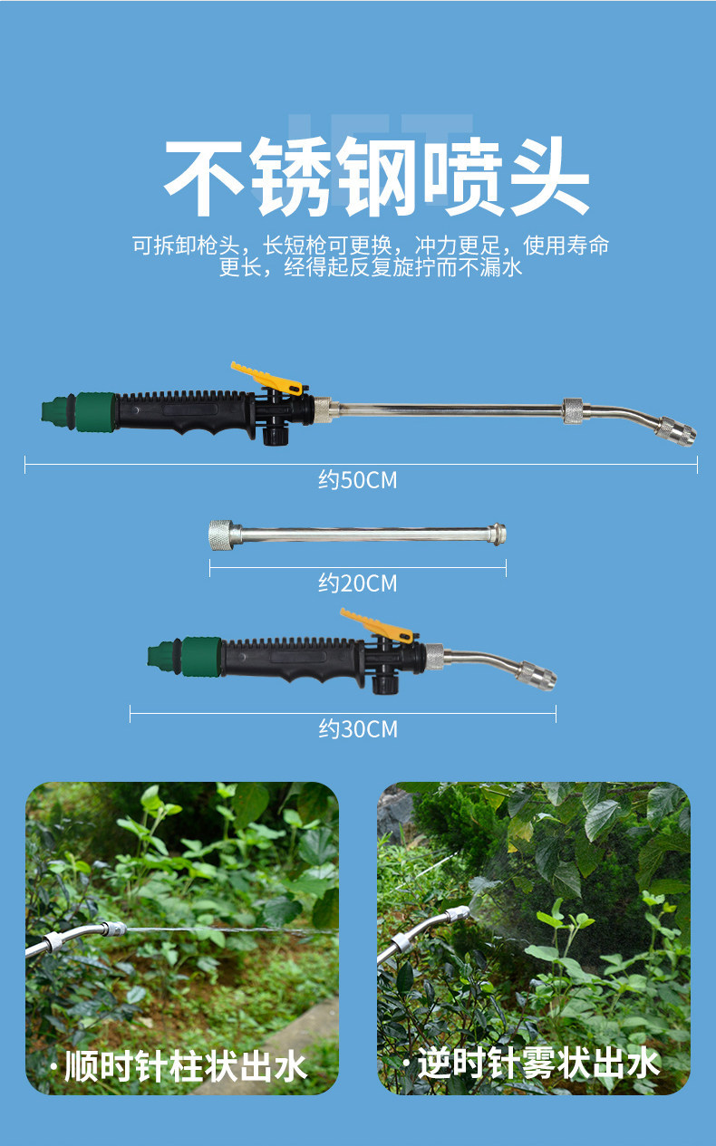 Special Water Gun for Washing Air Conditioners, Small High-Pressure Household Water Pump, Home Appliance Cleaning Equipment, Air Conditioner Outdoor Unit Cleaning Machine