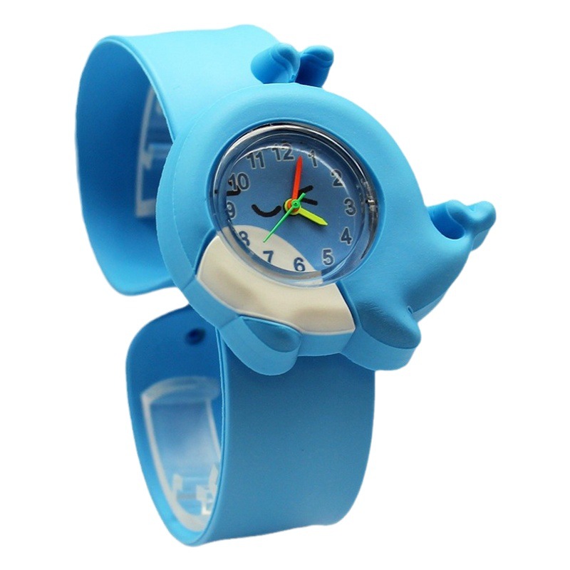 Cartoon Watch 26.9G Pat Watch Boys and Girls Cute Watch Low Price Factory Direct Stereoscopic Animal Pattern