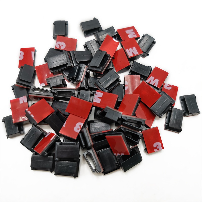 3/M胶扁平布线夹 汽车行车记仪录导航仪布理扣 数据线理线夹