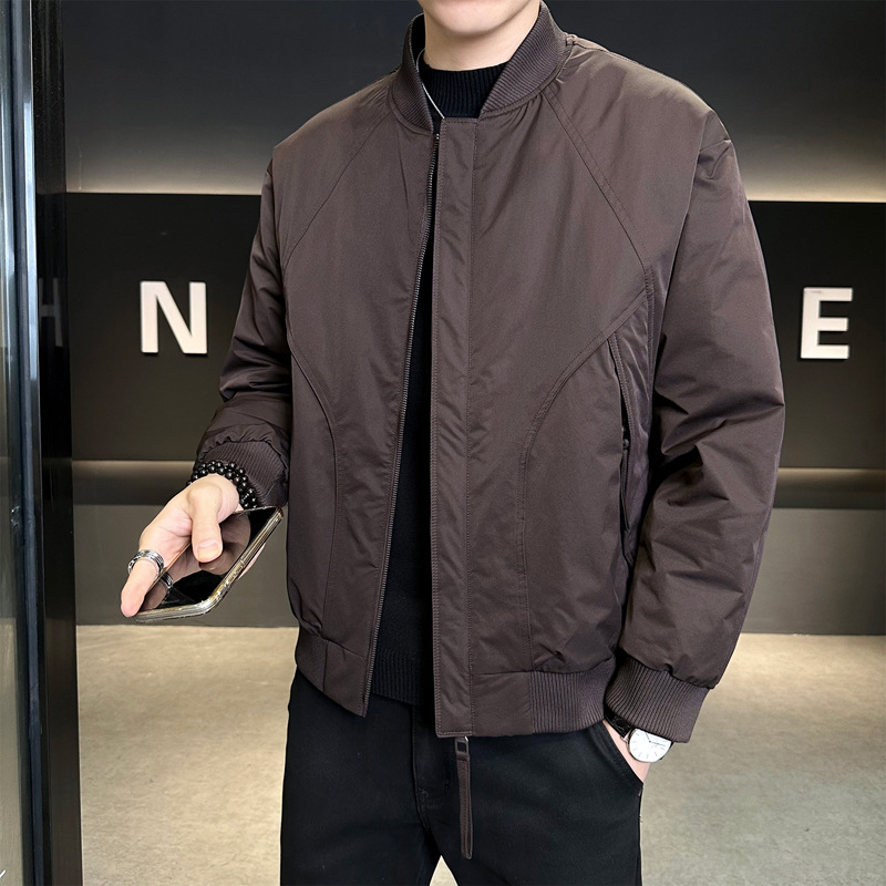 Winter Men's Baseball Collar down Jacket