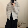 女士连帽轻薄旅行白鸭绒