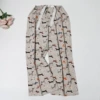 No. 84 color 9 points wide-leg pants