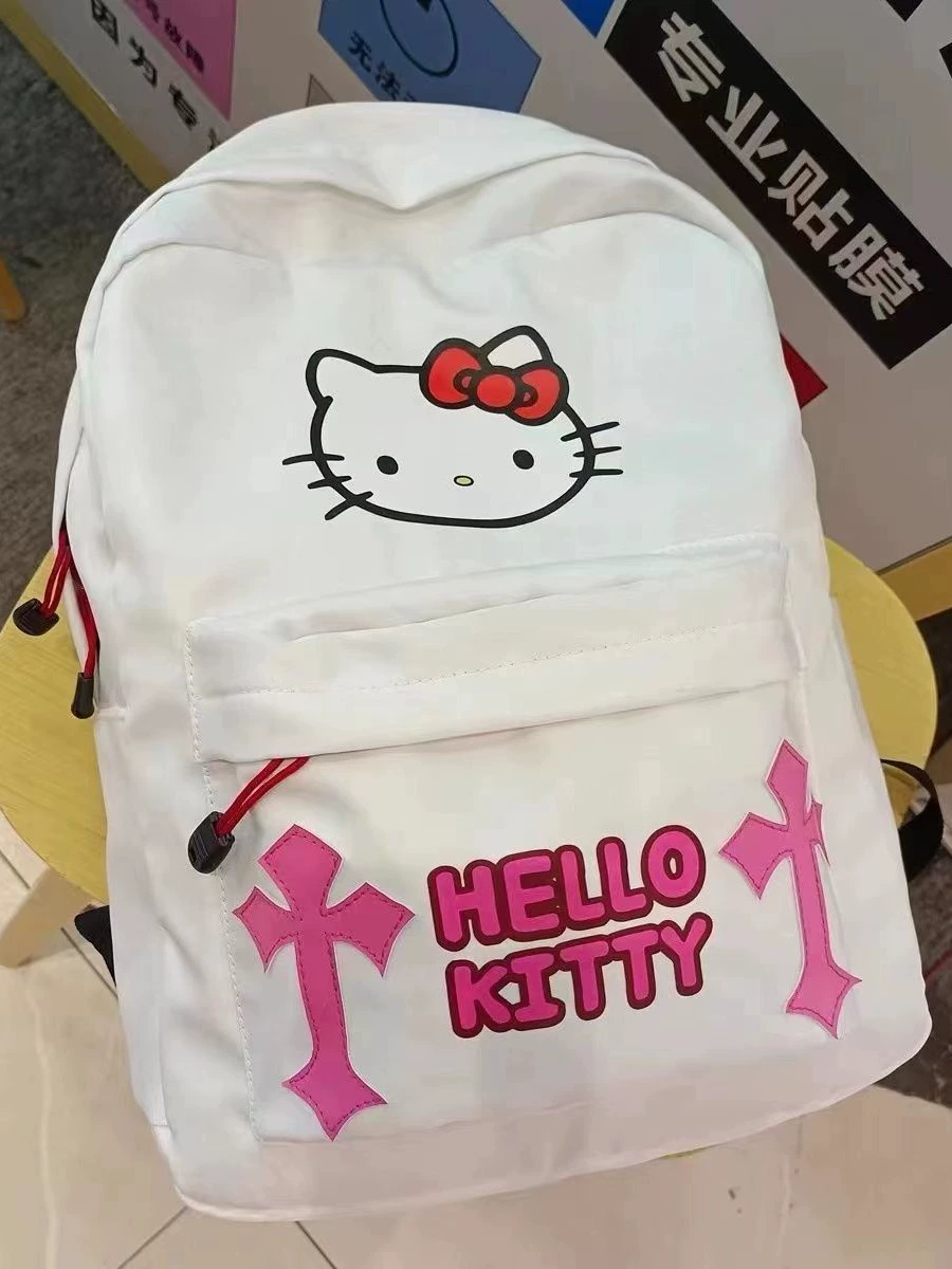 Hello Kitty, рюкзак, мультяшная сумка