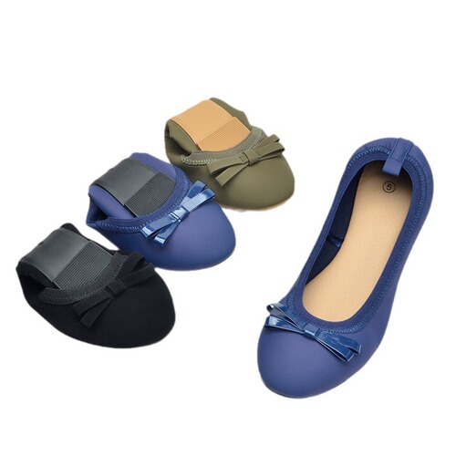 Foreign trade cross-border nubuck egg roll shoes for women  new round head soft bottom curved shoes women flat shoes