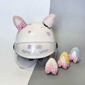 Motorcycle Electric Helmet Decoration Cat Ears