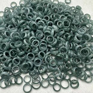 Live Standard Guatemala Jade 10-14 Running Ring DIY Play Joker Dangerous Material Blue Water Jade Circle Accessories
