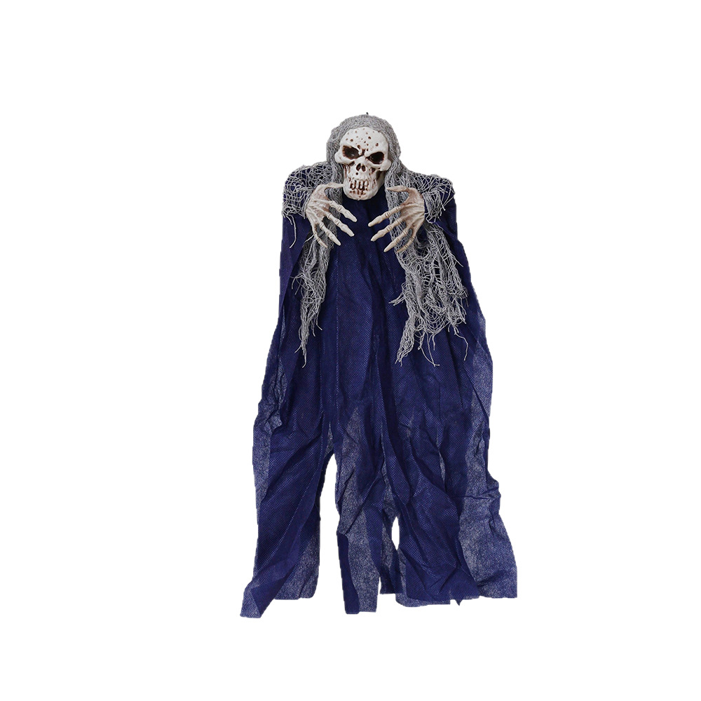 Halloween Little Hanging Ghost Skull Horror Colgante con ventosa Fijo de succión Little Ghost Tricky Toys Decoración de fiesta