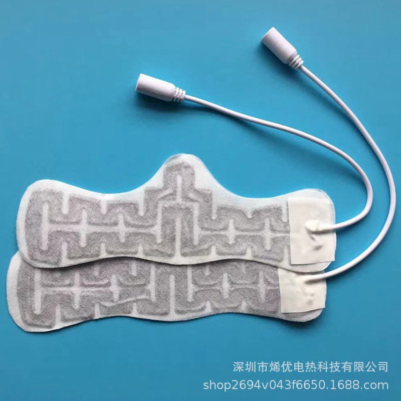 厂家供应超薄眼罩发热片远红外USB发热布 石墨烯低压眼罩发热膜