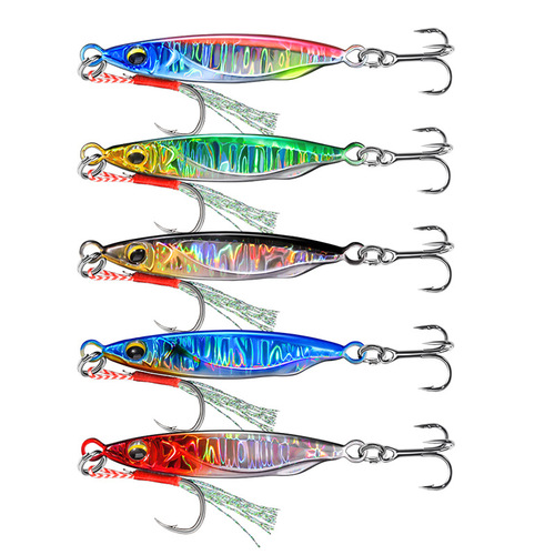 Blast Wind Falling Iron Plate Lure Long Cast Dedicated for Catching Largemouth Bass Fake Lure Freshwater Artificial Baits Shimmer Stripbaits Raw Materials