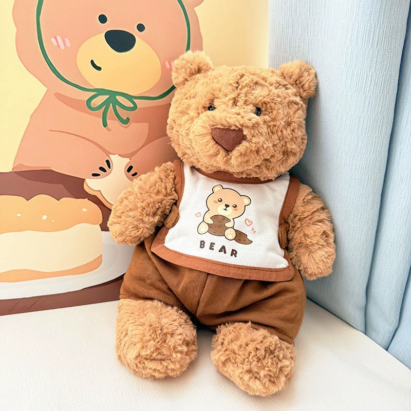 Котята Барселона Bear Clothes Барселона Bear Clothes Фланелевые пижамы Набор eye mask Cute Dressup
