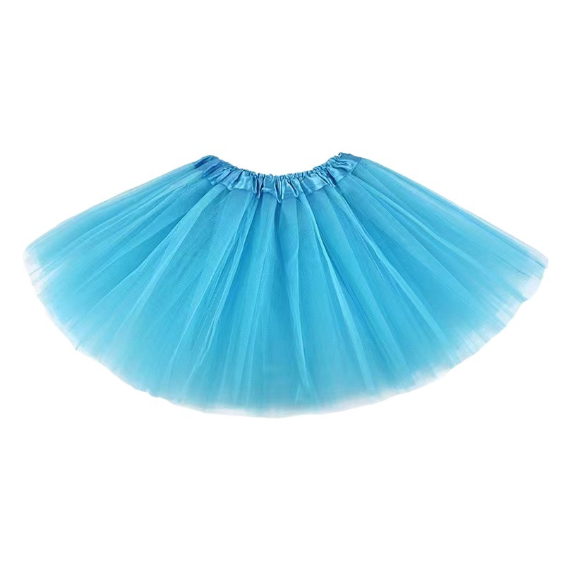 Cross-border rabbit skirt children's tutu skirt three-layer five-piece skirt European and American gauze skirt wholesale Amazon AliExpress skirt