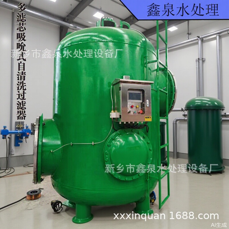 Multi-filter element self-cleaning filter new water filter source manufacturer full-automatic sucking filter