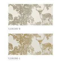 高精密提花沙发布料厂家直销中式卧室客厅窗帘遮光面料YJ191393