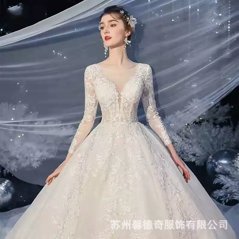 Звездное небо для фотосессии, свадебное платье для невесты, новая коллекция, французский стиль