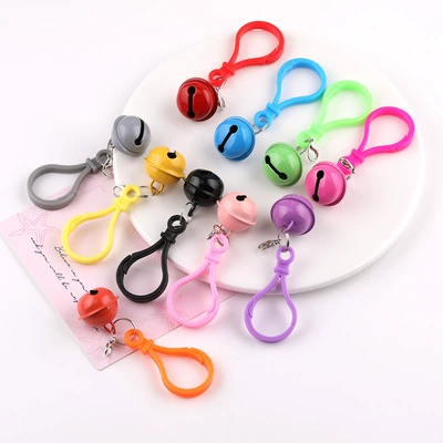 Spring Rings and Keychains for, Zərgərlik ara hissələri - bulb-buckle-bell-5-pieces