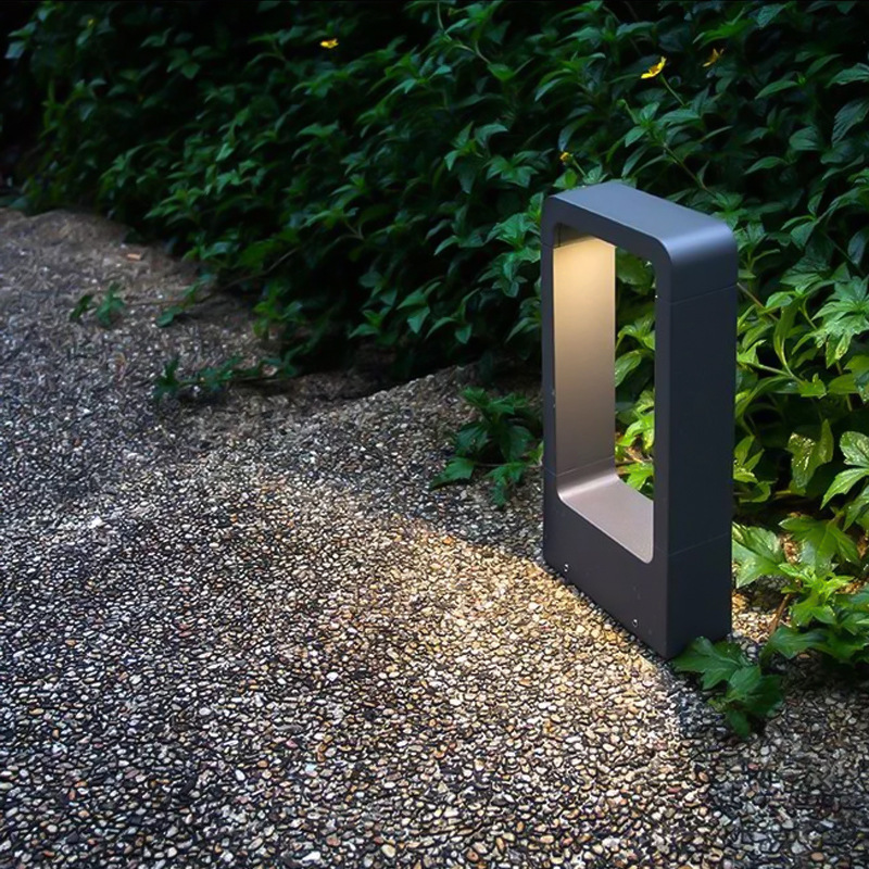 Simple LED Outdoor Door-shaped Lawn Lights Garden Lights Outdoor Waterproof Villa Community Courtyard Landscape Lights Simple LED Outdoor Door-shaped Lawn Lights Garden Lights Outdoor Waterproof Villa Community Courtyard Landscape Lights