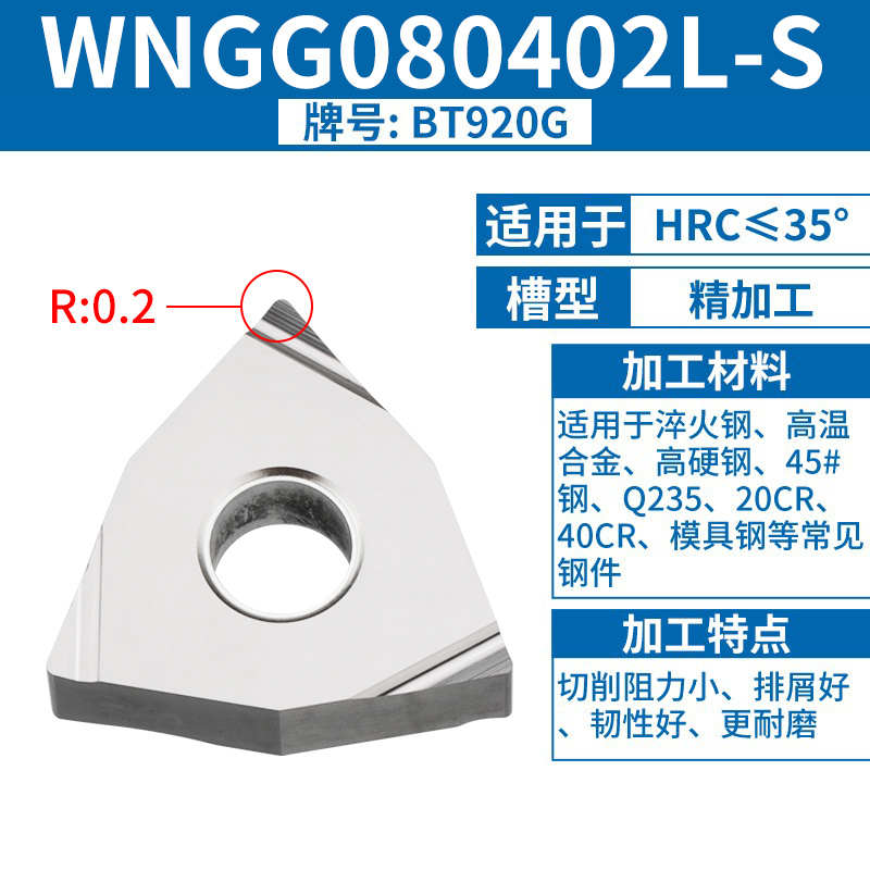 WNGG080402L-S [세라믹 모델] [스틸 부품]