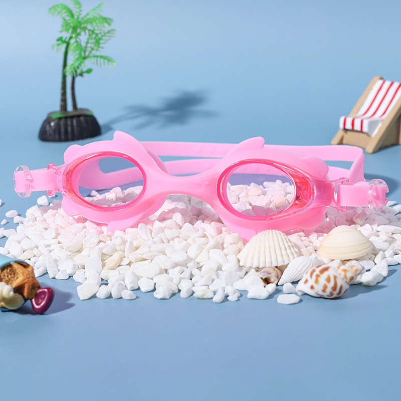 Gafas de Natación para Niños de Policarbonato Impermeables y Anti-empañamiento