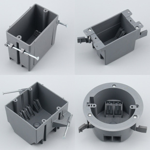 American Standard American Canadian Mexican Standard Switch Socket Square Round Concealed Ceiling Wiring Bottom Box