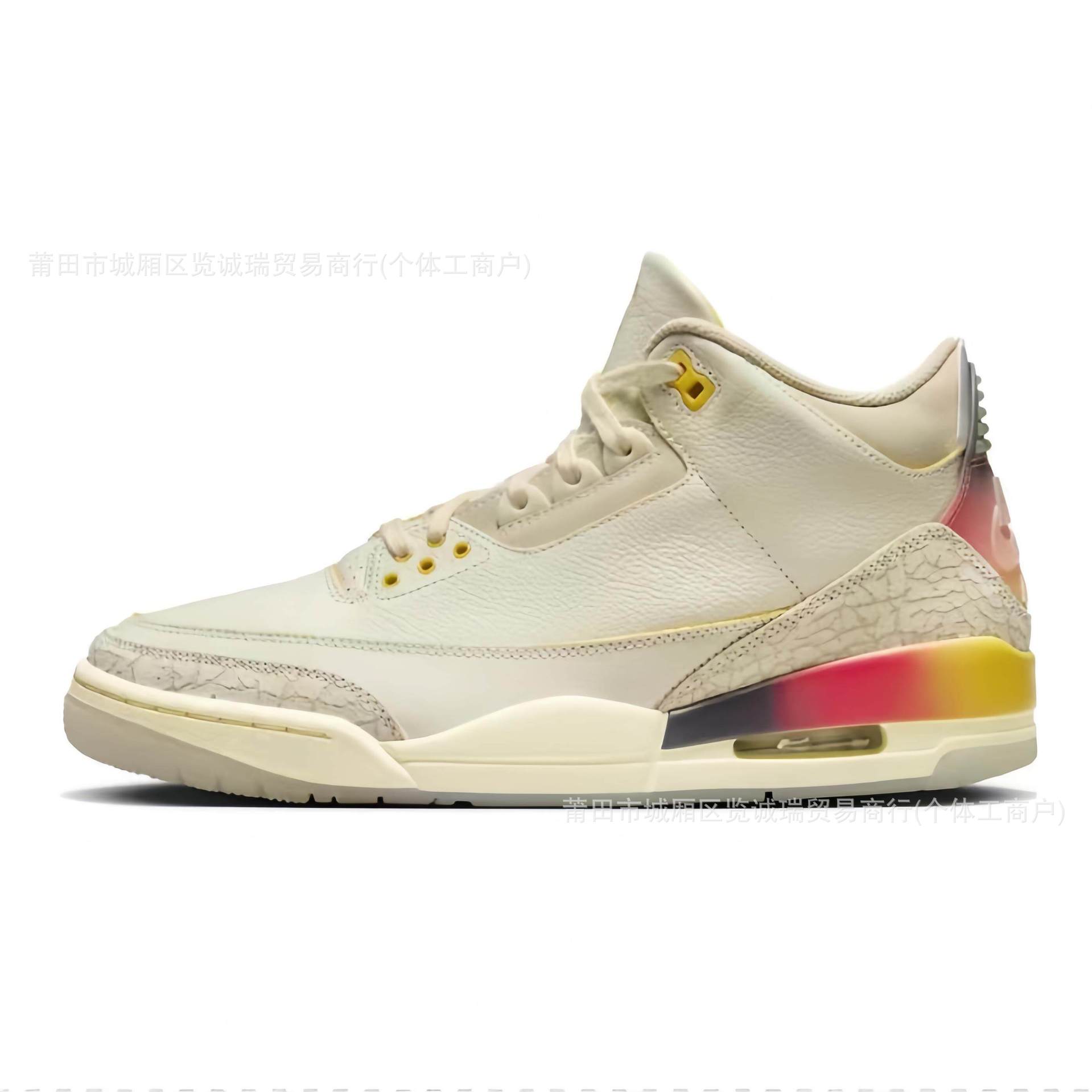 Comercio exterior Putian zapatos aj3 zapatos de baloncesto Fujiwara Hao North Carolina zapatos de cemento azul y blanco para hombres y mujeres zapatos de carrera de suela gruesa