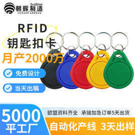 现货批发cuid可复制钥匙扣5200兼容t5577可复制擦写电梯id门禁卡