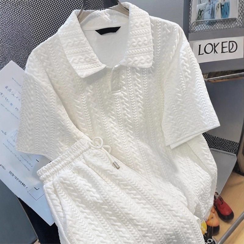 Internet Celebrity Summer New Street Style Suit with Women's Age-Reducing Casual Sports Two-Piece Set