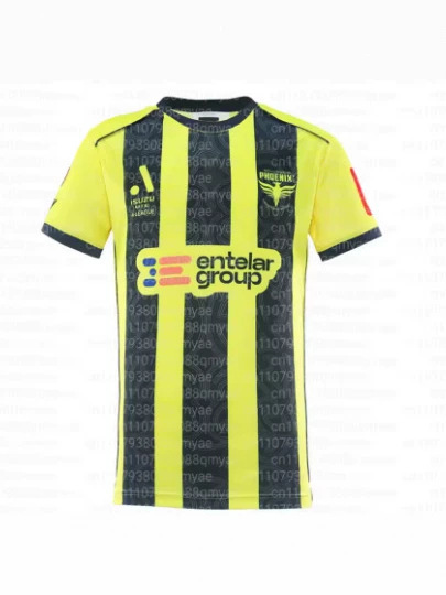 25-26 Wellington Phoenix Men's Replica Home Jersey, Football Jersey, Sports Quick-Drying Men's T-Shirt