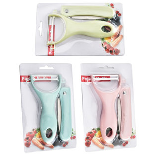 Wholesale peeled knife peeler peeled knife water and splash peeled peeling multi -functional fruit knife planer planer two -piece manufacturer